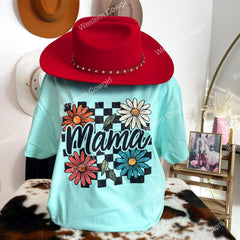 Style T-shirt, Cotton Comfort Shirt, Flower