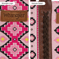 Wrangler Southwestern Tote Crossbody Bag – Stylish & Spacious Western Purse