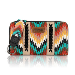 Wrangler Canvas Business Card Holder Clutch Purses Wallet