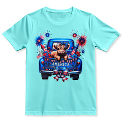 Western Style T-shirt, Cotton Comfort Shirt