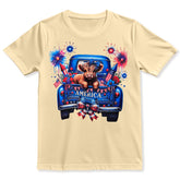 Western Style T-shirt, Cotton Comfort Shirt