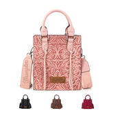 Wrangler Floral Tooling Crossbody Bag – Western Cowgirl Style