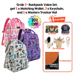 Wrangler Waterproof Diaper Backpack – Large Travel & School Bag