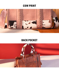 Wrangler Vintage Zipper Crossbody Tote Bags
