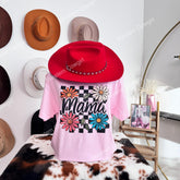 Style T-shirt, Cotton Comfort Shirt, Flower