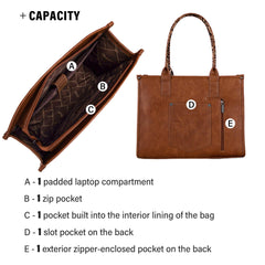 Wrangler Wide Leopard Print Tote Bag - Leopard