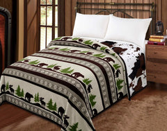 Luxury Soft print blanket Reversible Soft Throw for Couch Bed or Chair Home Decor Blanket