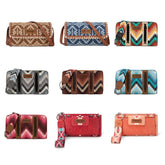 Wrangler Canvas Business Card Holder Clutch Purses Wallet