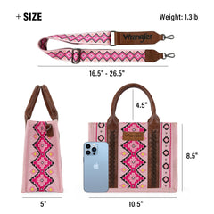 Wrangler Southwestern Tote Crossbody Bag – Stylish & Spacious Western Purse