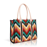 Wrangler Southwestern Pattern Print Tote Bags