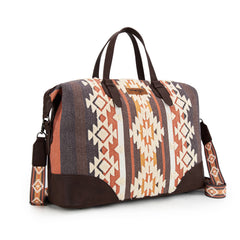 Wrangler Western Style Foldable Travel Duffle Bag, Overnight Bag for Beach Swim, Sports Gym Bag