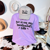 Western Style T-shirt, Western Style Letter T-shirt, Cotton Comfort Shirt, Put it on