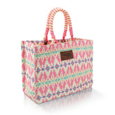 Wrangler Dual-Sided Print Weekender Tote Bag with Braided Handles