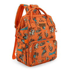 Wrangler Waterproof Diaper Backpack – Brown