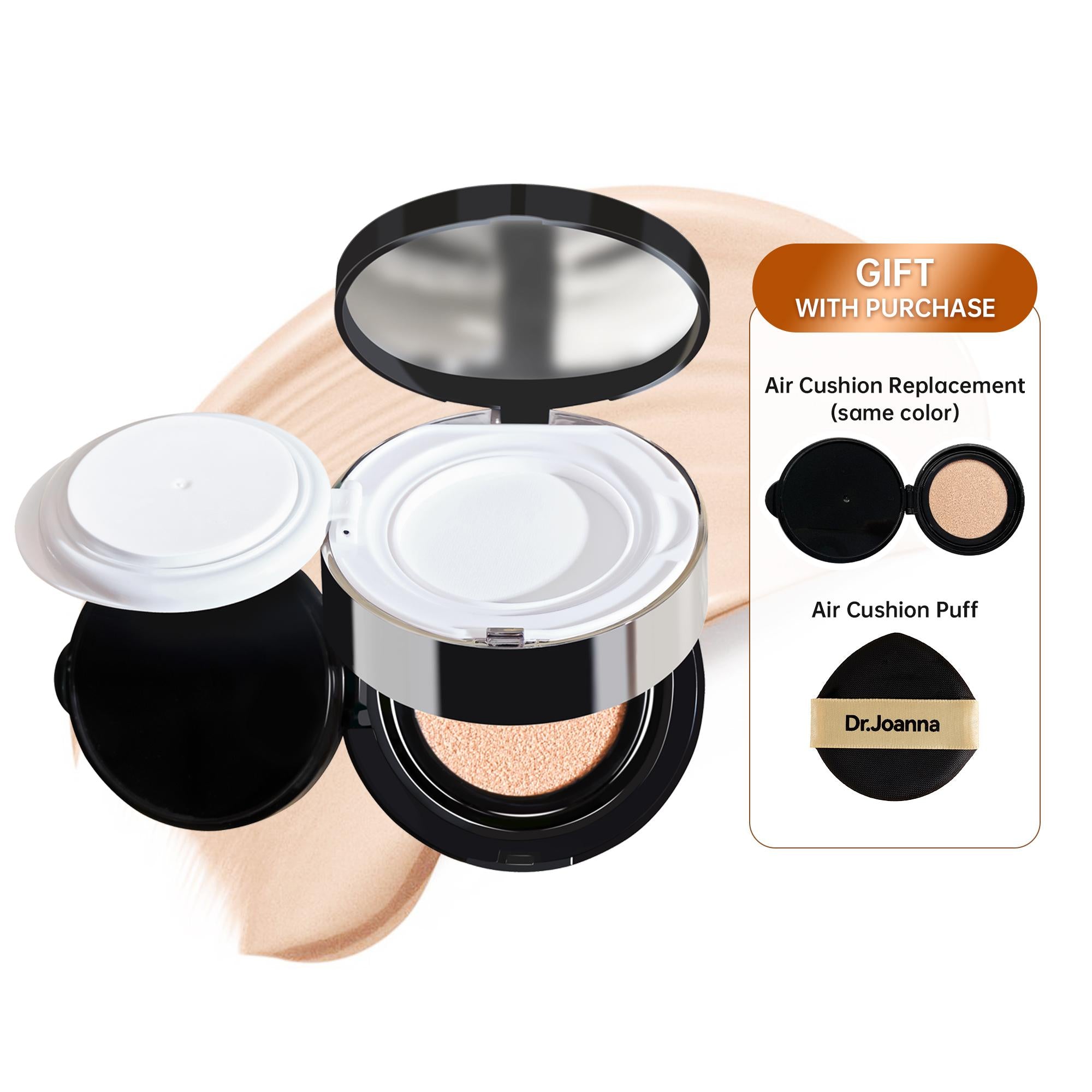 Dr. Joanna Astaxanthin Flaxseed Nourishing Moisturizing Double Layer Air Cushion CC Cream