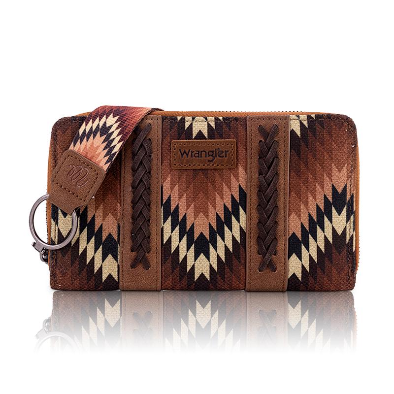 Wrangler Canvas Business Card Holder Clutch Purses Wallet