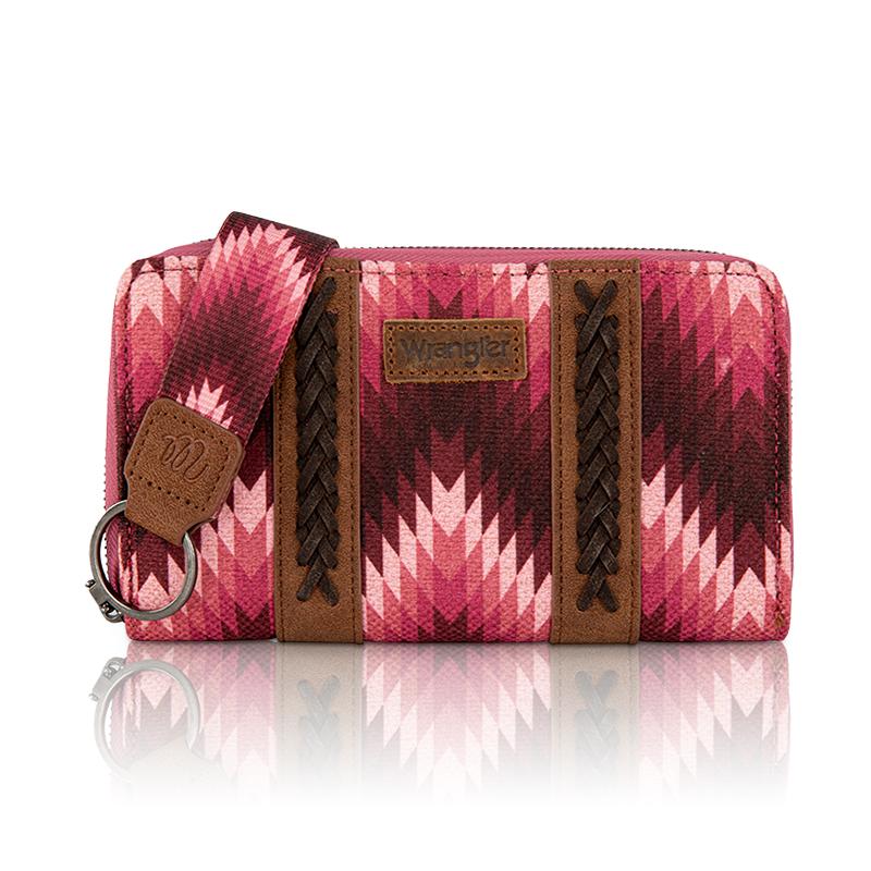 Wrangler Canvas Business Card Holder Clutch Purses Wallet