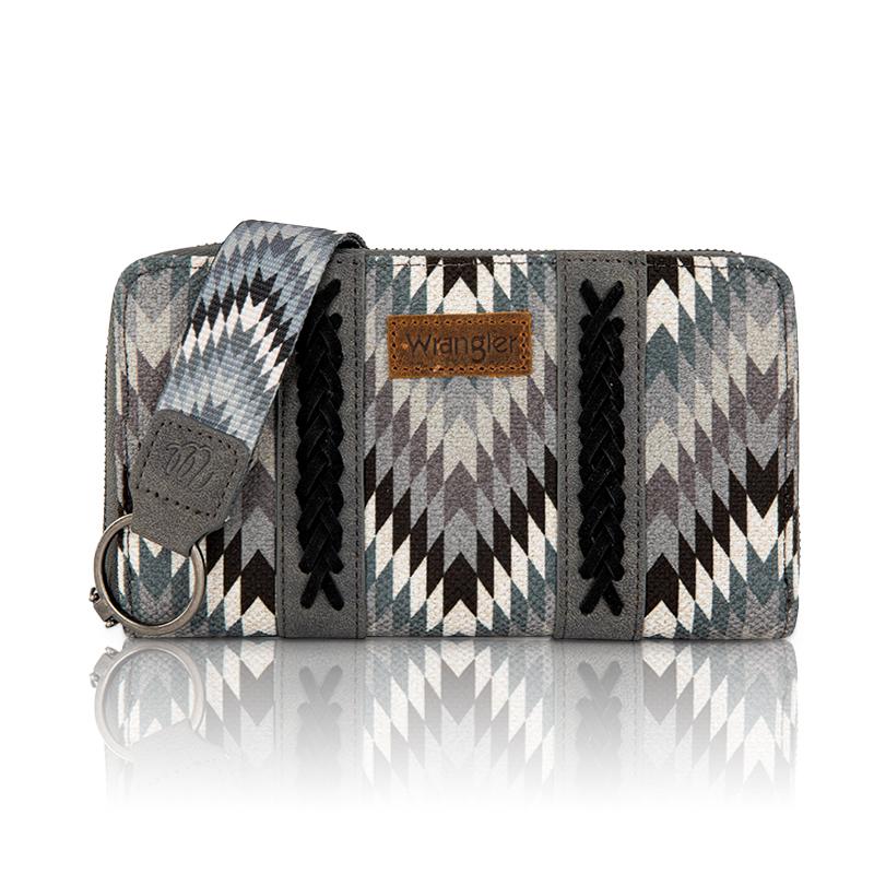 Wrangler Canvas Business Card Holder Clutch Purses Wallet