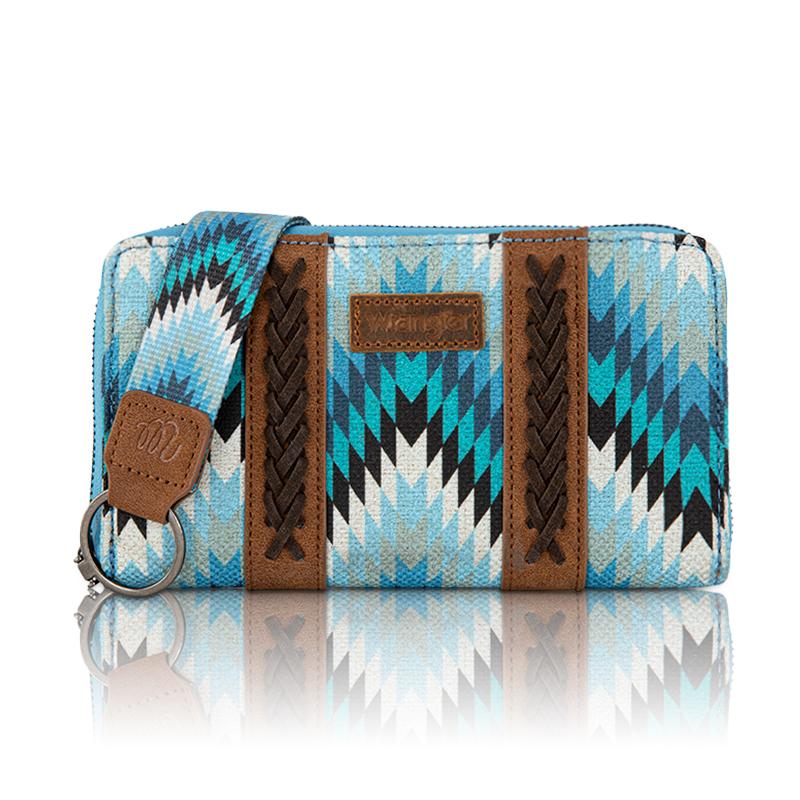 Wrangler Canvas Business Card Holder Clutch Purses Wallet