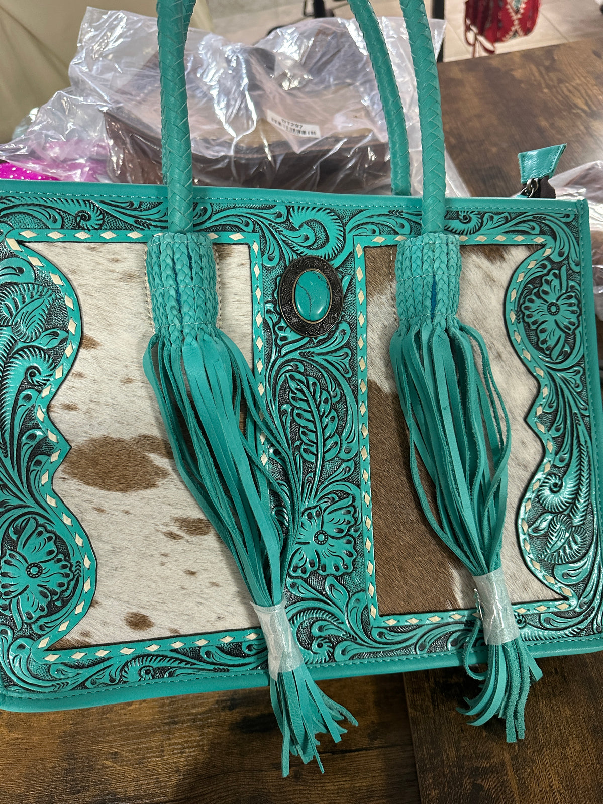 Tooled Tote bag