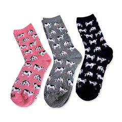 Cow Print Women's Socks