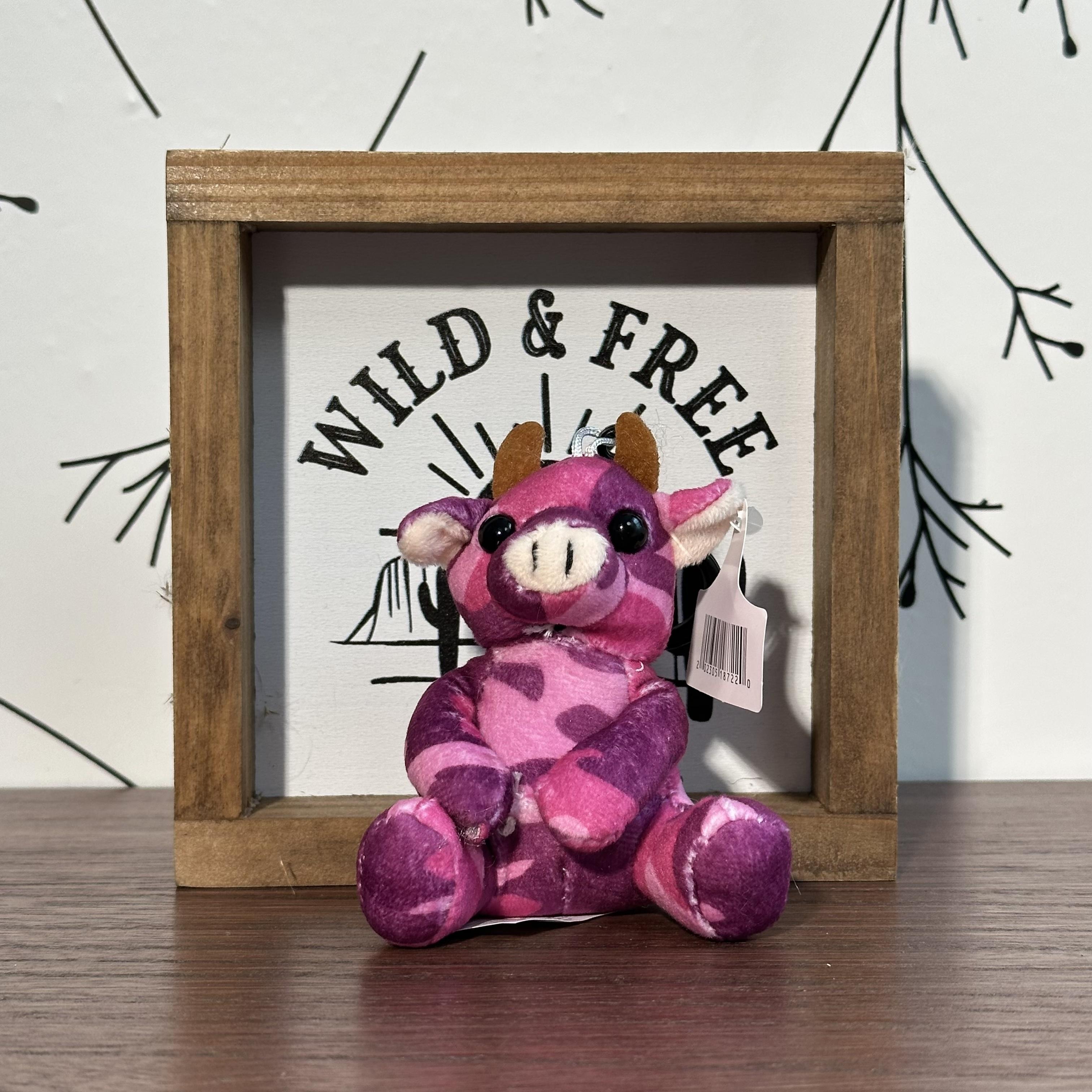 Random Cute bag charm, Cow Toy, Suitable for Home Decoration