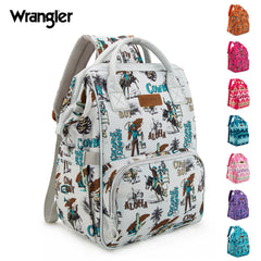 Wrangler Waterproof Diaper Backpack – Large Travel & School Bag