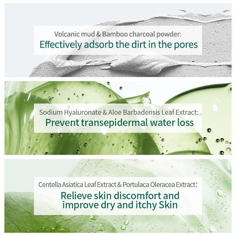 Geoskincare Gentle Volcanic Mud Self-Foaming Facial Cleanser