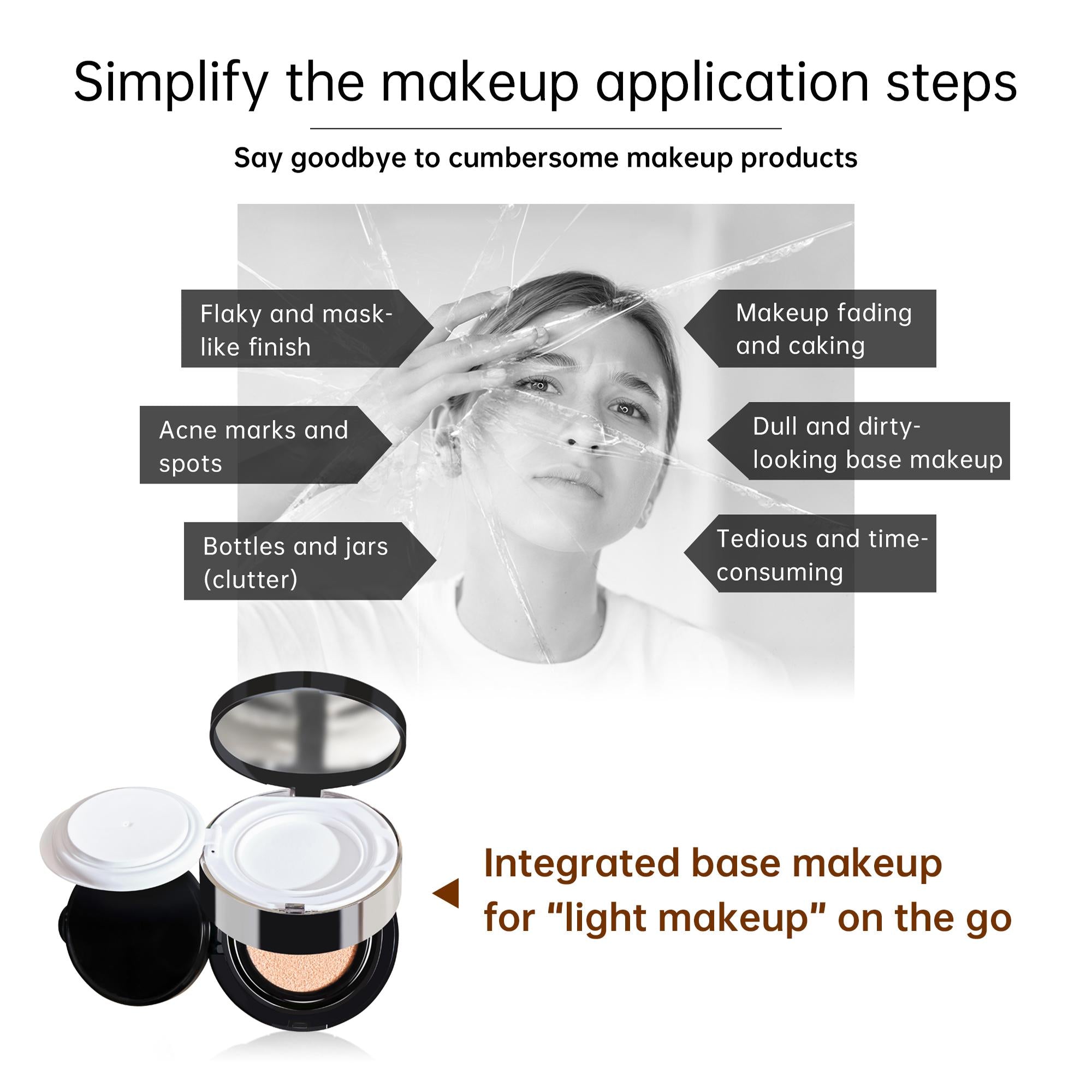 Dr. Joanna Astaxanthin Flaxseed Nourishing Moisturizing Double Layer Air Cushion CC Cream