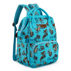 Wrangler Waterproof Diaper Backpack – Turquoise