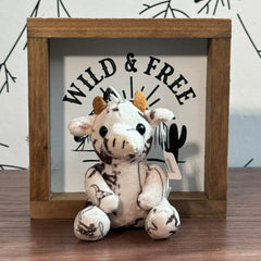 Random Cute bag charm, Cow Toy, Suitable for Home Decoration