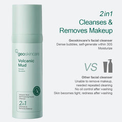 Geoskincare Gentle Volcanic Mud Self-Foaming Facial Cleanser
