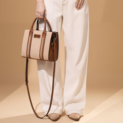 Wrangler Whipstitch Crossbody Tote Bags