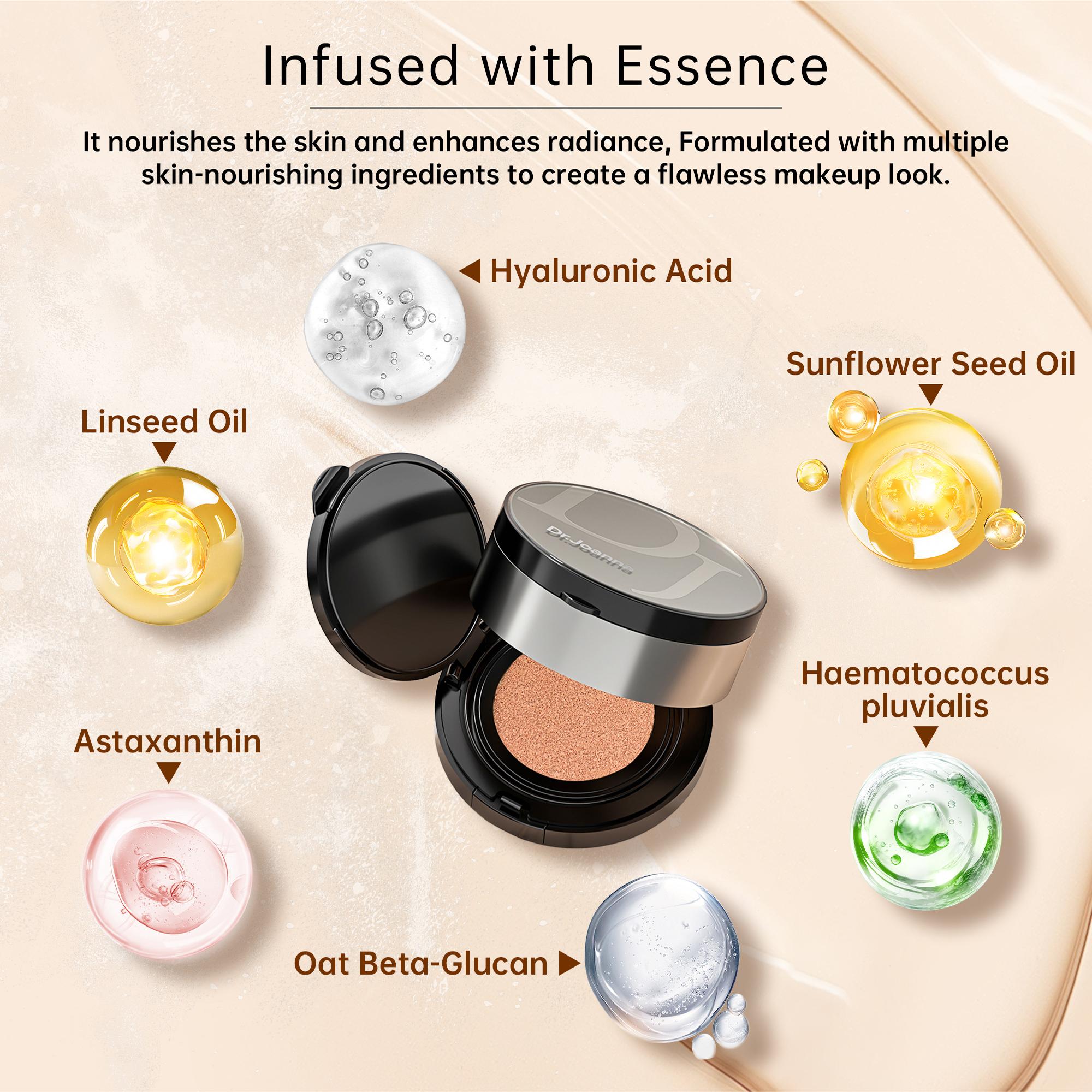 Dr. Joanna Astaxanthin Flaxseed Nourishing Moisturizing Double Layer Air Cushion CC Cream