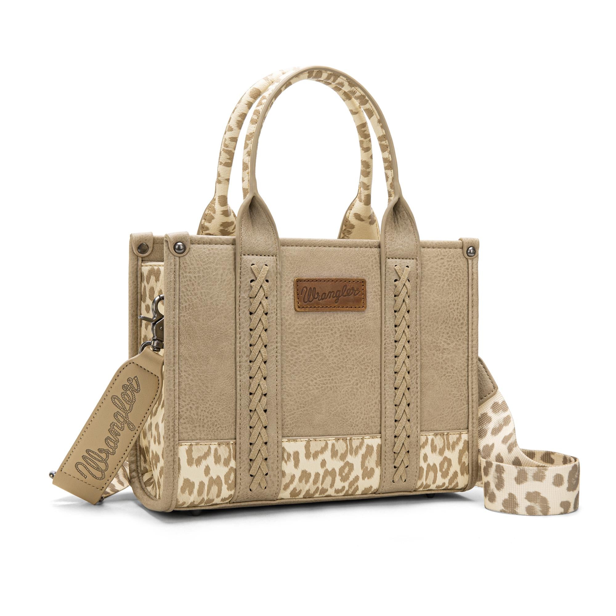 Wrangler Leopard Bag Crossbody Concealed Carry Tote