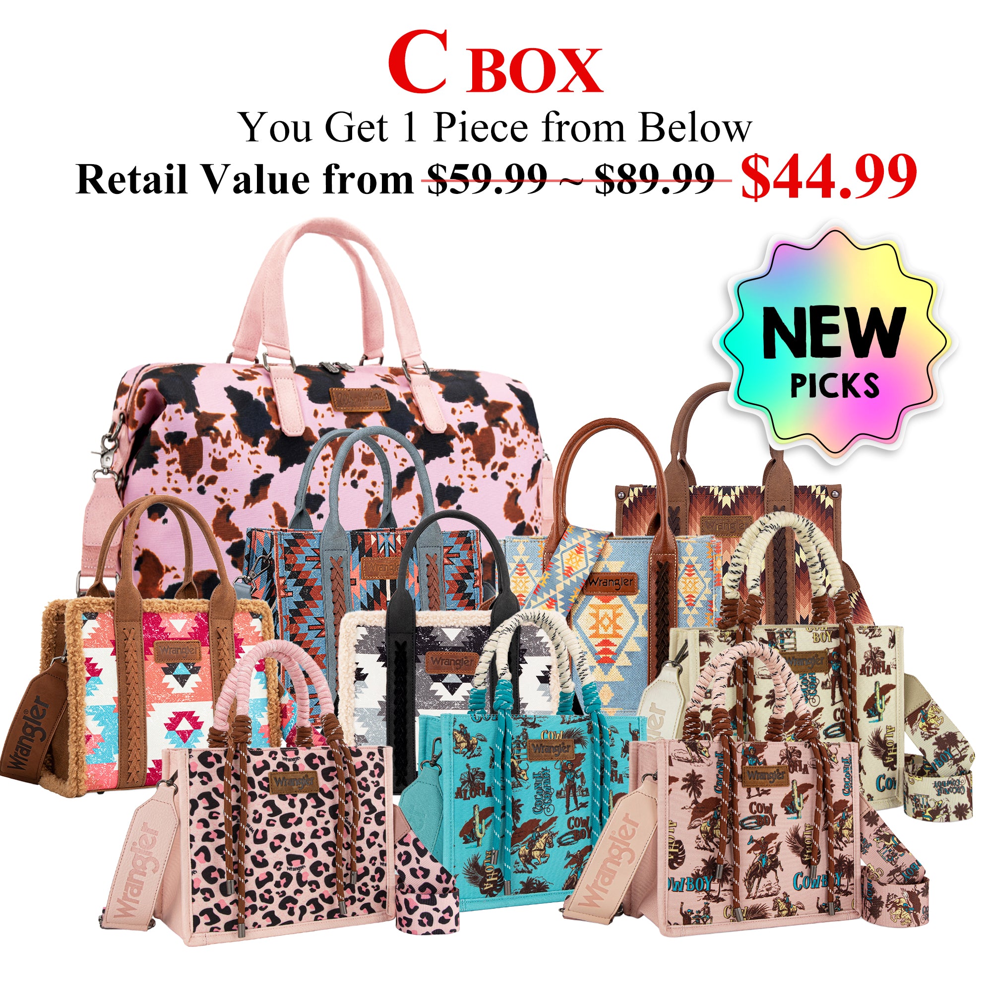 Wrangler Purse Mystery Bags - Fall Sale Mystery Box