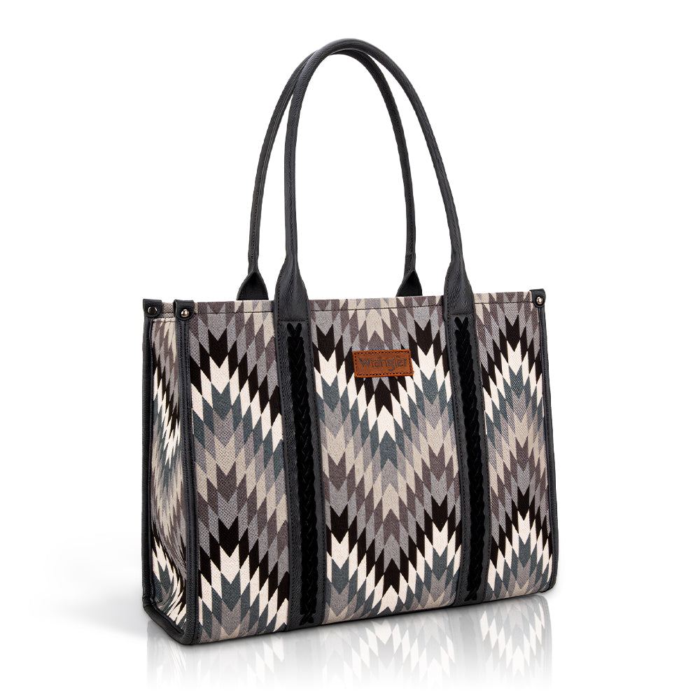 Wrangler Southwestern Pattern Print Tote Bags