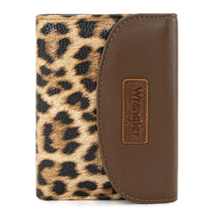 Wrangler Tri-Fold Wallet -Leopard