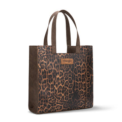 Wrangler Leopard Handbag – Multi-Pocket Shoulder Purse for Women