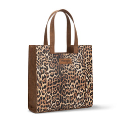 Wrangler Leopard Handbag – Multi-Pocket Shoulder Purse for Women