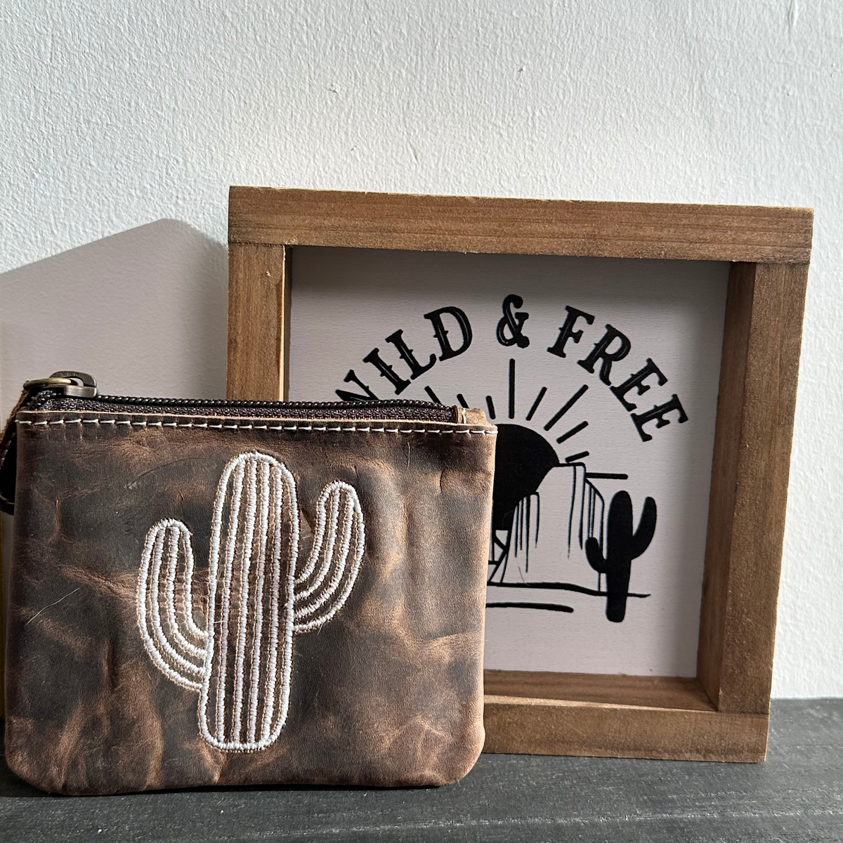 Western Style - Handmade Wallet, Delicate Design
