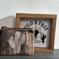 Western Style - Handmade Wallet, Delicate Design